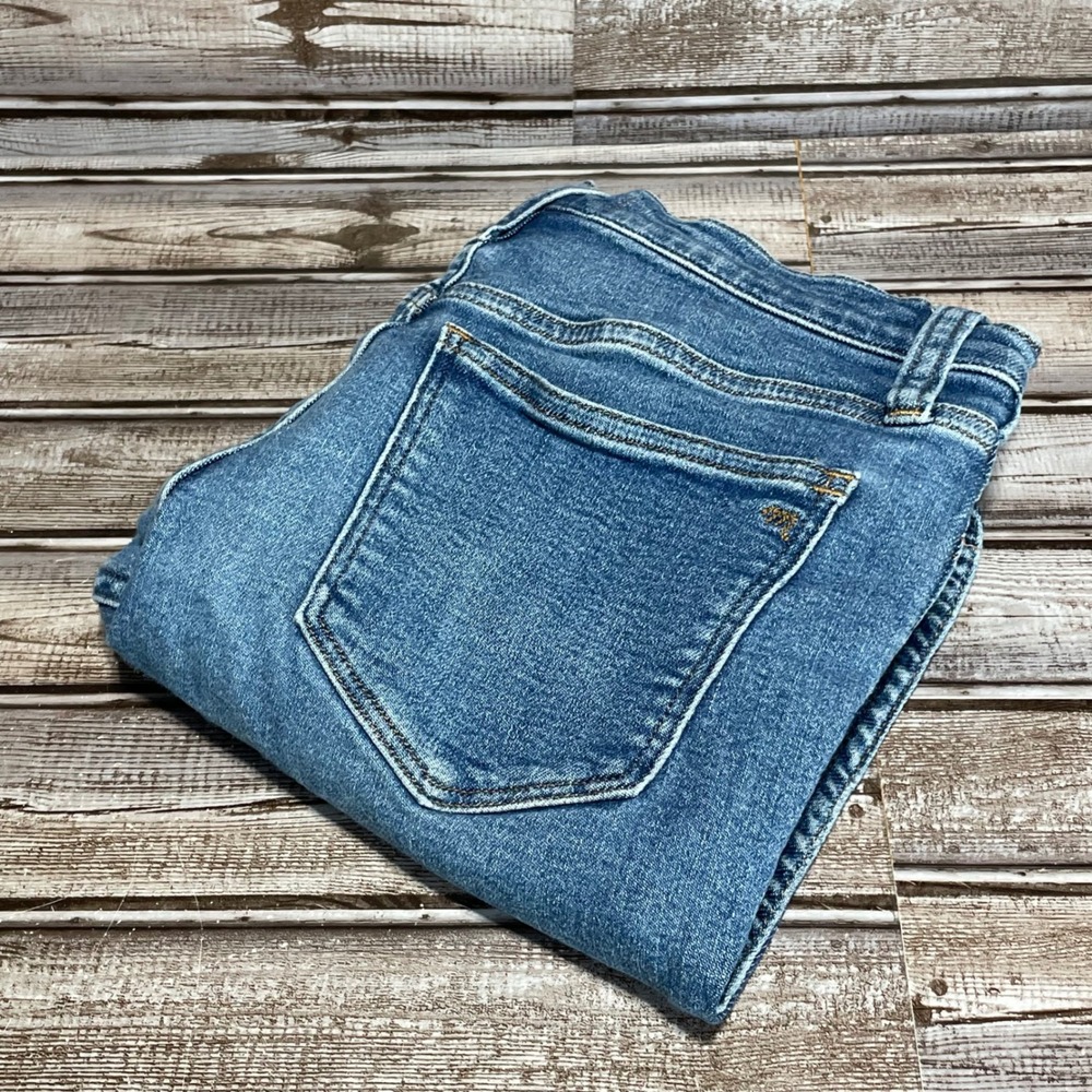 Madewell Womens Jeans High Rise Skinny Crop 10in‎ Blue Denim Size 26